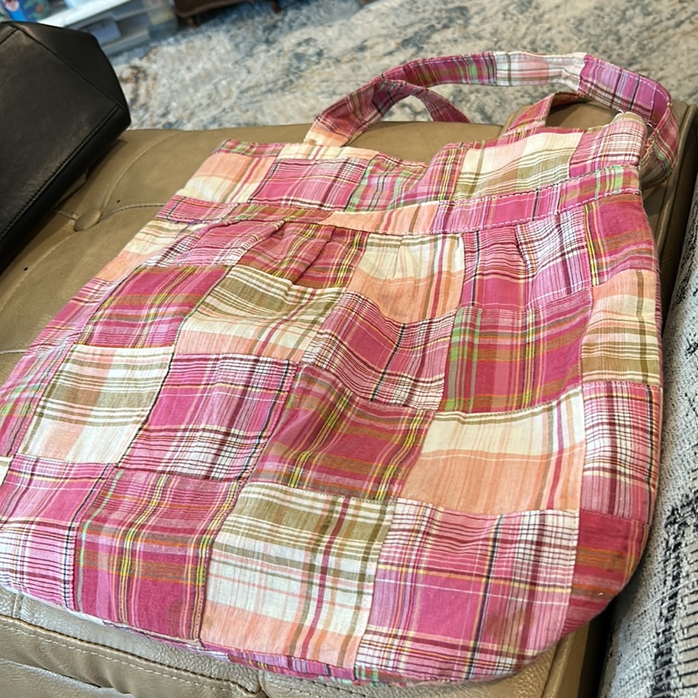 Disney’s vintage hobo style bag with red Mickey pink plaid - Picture 8 of 9